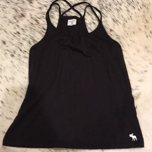 Black tank top
